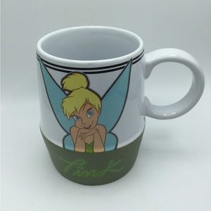 Walt Disney Store Tinkerbell Tink Large Hot Chocolate Coffee Mug Collectors Cup